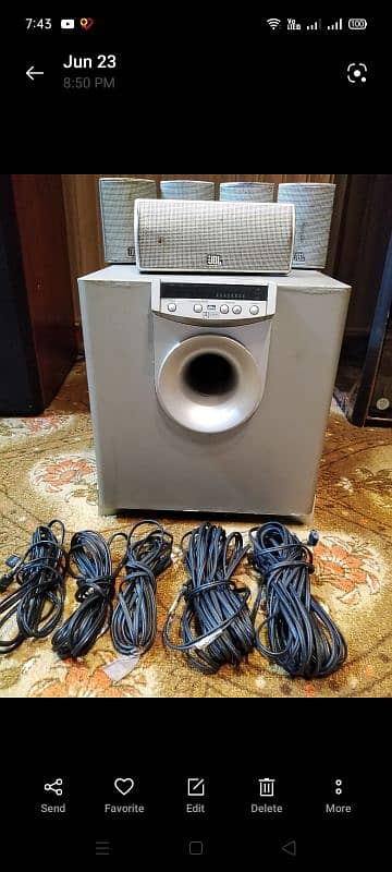 JBL home theater system 4