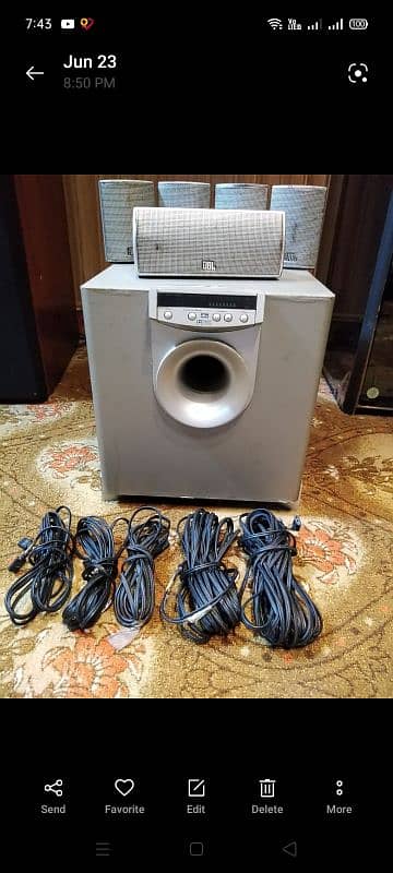 JBL home theater system 6