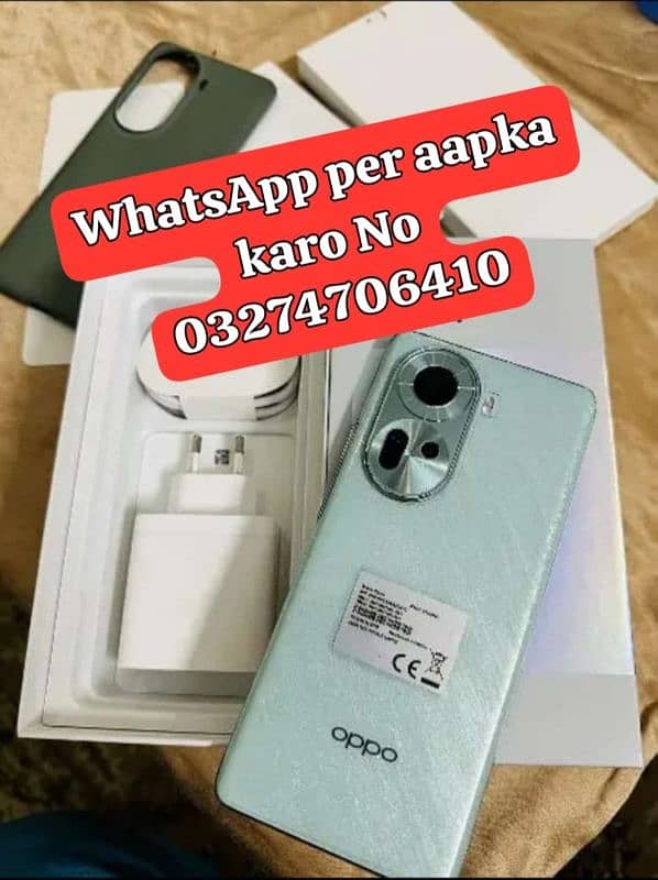 Oppo Reno 11 5g 256 GB 12 GB Ram PTA proof hai 2