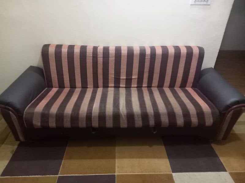 used sofa cum bed in excellent condition for sale 0