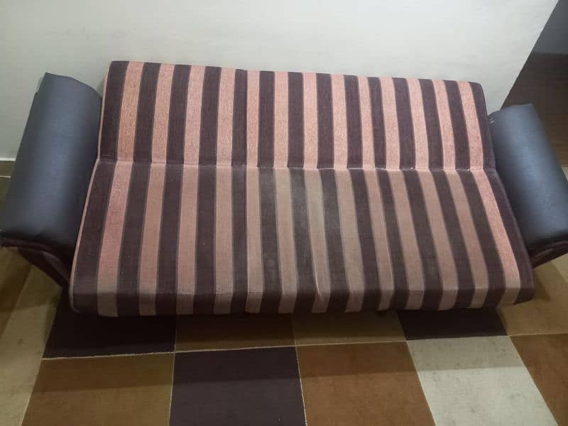 used sofa cum bed in excellent condition for sale 1