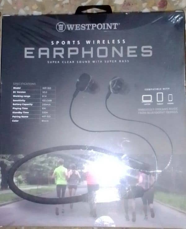 west point wireless earphones 2