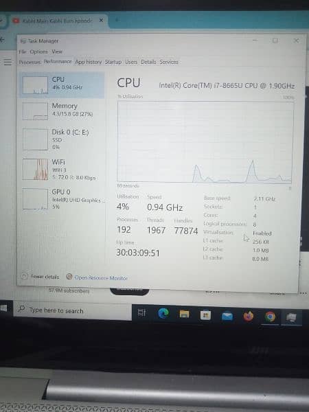 HP i7 8th Gen 7