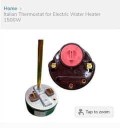 Italian thermostat water geaser