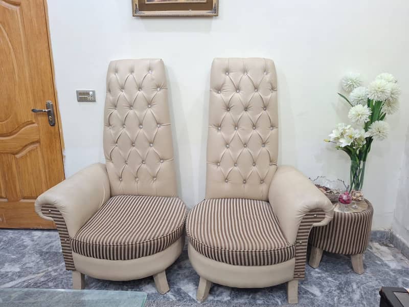 Sofa Set / 6 seater sofa / Chairs / Wooden Chairs / room Chairs 5