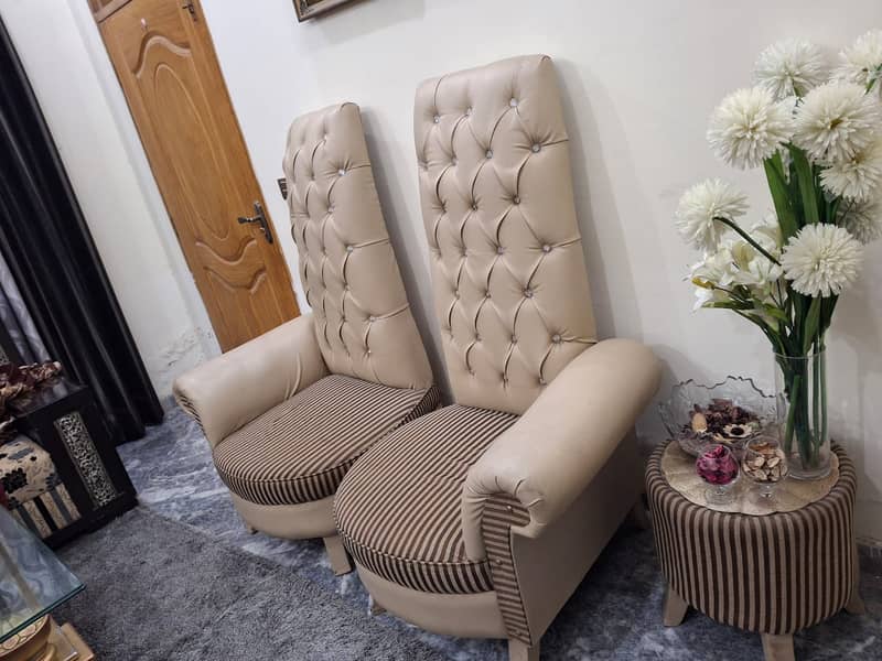 Sofa Set / 6 seater sofa / Chairs / Wooden Chairs / room Chairs 6