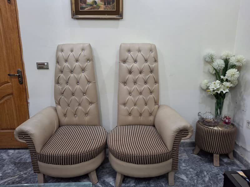 Sofa Set / 6 seater sofa / Chairs / Wooden Chairs / room Chairs 7