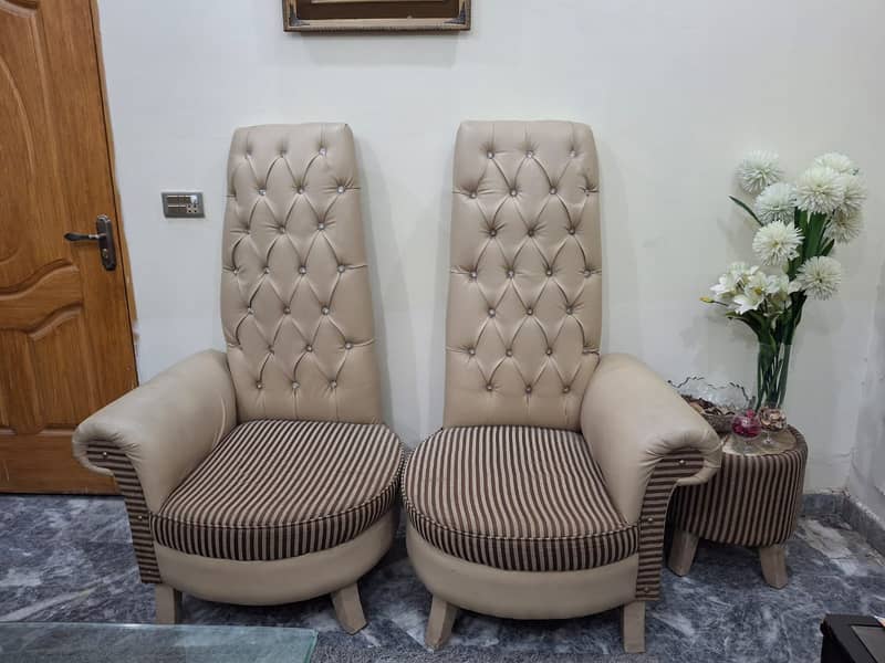 Sofa Set / 6 seater sofa / Chairs / Wooden Chairs / room Chairs 8