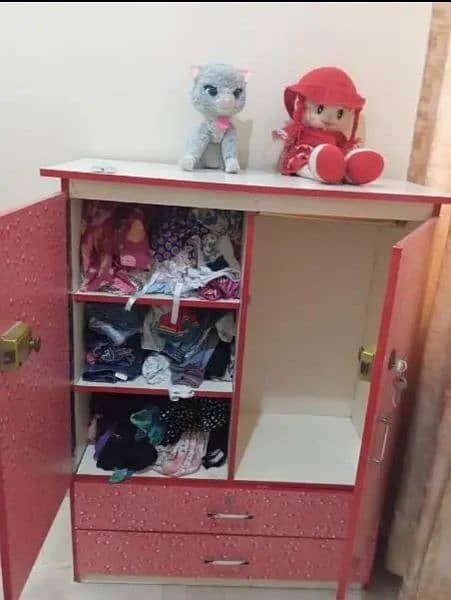 Kid Cupboard pure lasani wood 3