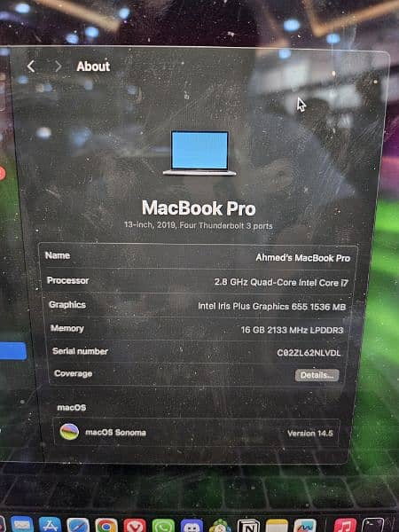 macbook pro 2018 2