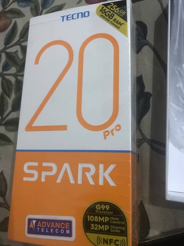 Tecno spark 20 pro 16/256gb 8 months warranty available 0