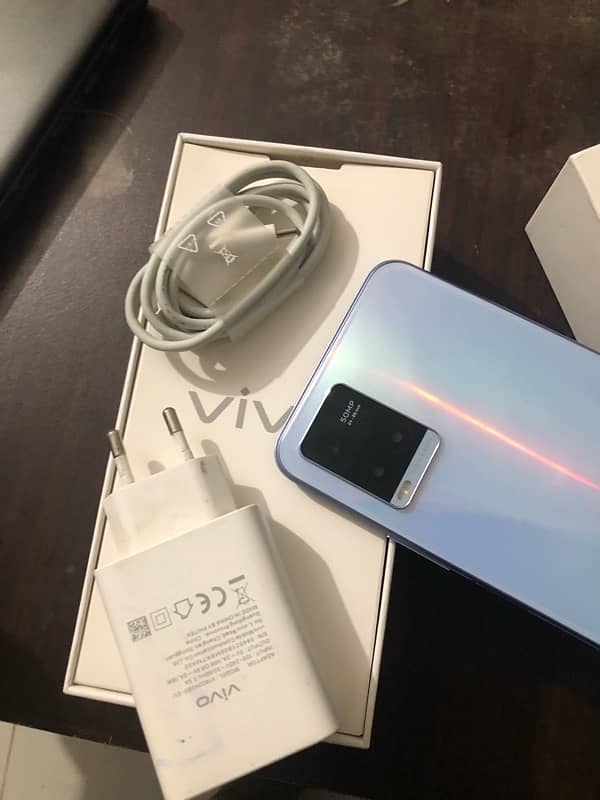 Vivo Y21T for urgent sale with box pack 03216171455 Whastapp 7