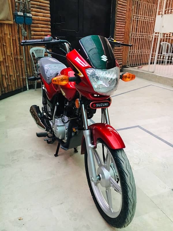 suzuki gd110 model 2024 for sale only 130kms done brand new condition 3