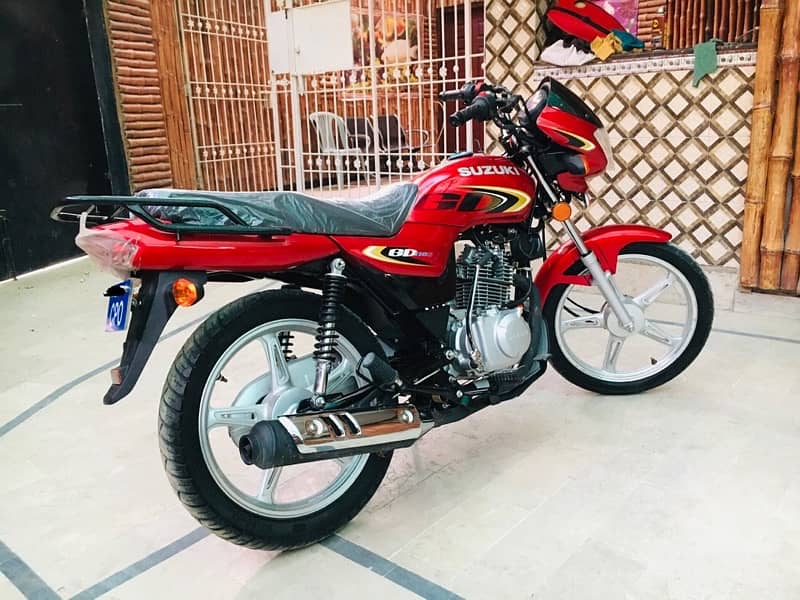 suzuki gd110 model 2024 for sale only 130kms done brand new condition 5