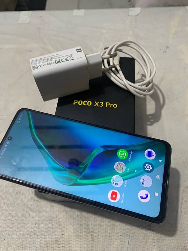 Pocco x3 Pro 8/256 With full box orignal charger snapdragon 865+ 4