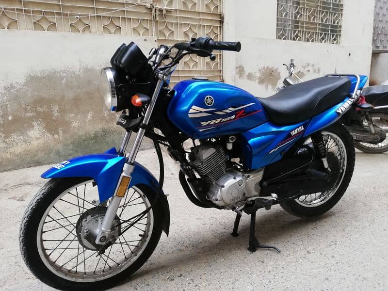 Electric blue Beauty Yamaha yb 125z model 2020 October exc 150 ybr 110 2