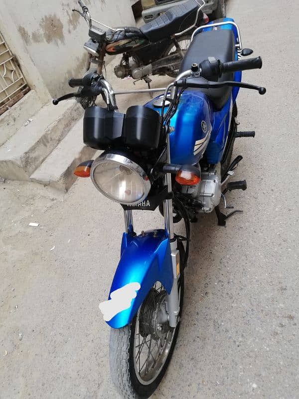 Electric blue Beauty Yamaha yb 125z model 2020 October exc 150 ybr 110 5