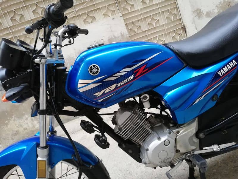 Electric blue Beauty Yamaha yb 125z model 2020 October exc 150 ybr 110 6