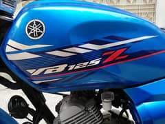 Yamaha ybz 125 model 2020 sticker 2021 1st owner