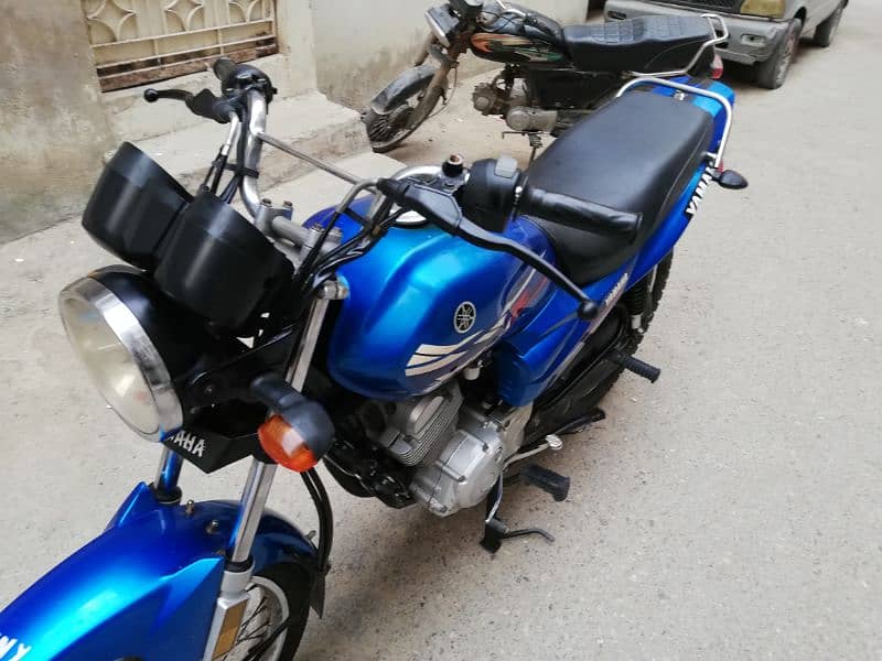 Electric blue Beauty Yamaha yb 125z model 2020 October exc 150 ybr 110 8