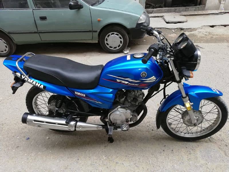 Electric blue Beauty Yamaha yb 125z model 2020 October exc 150 ybr 110 10