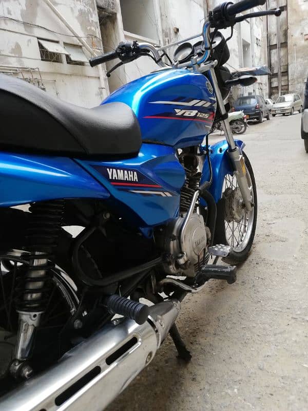 Electric blue Beauty Yamaha yb 125z model 2020 October exc 150 ybr 110 14