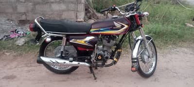 Honda 125 model 19 Punjab no biometric available