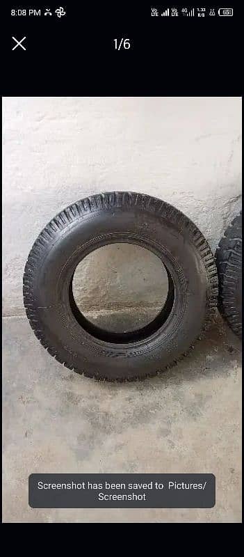 used tyre with geniune condition fully 10/10condition tyres with tube 2