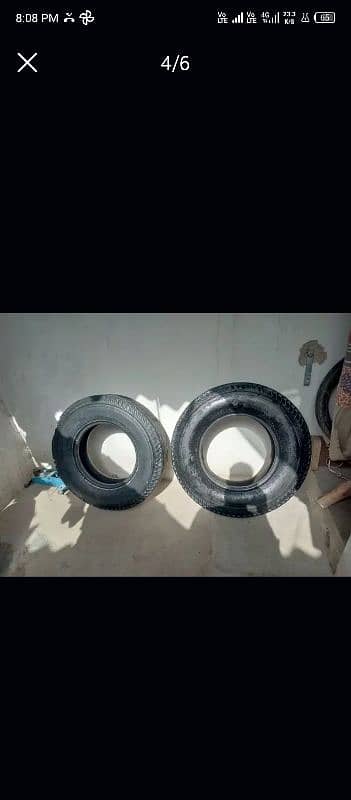 used tyre with geniune condition fully 10/10condition tyres with tube 3