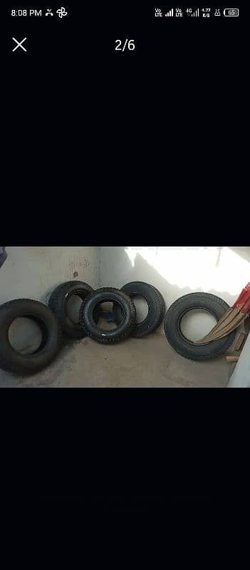 used tyre with geniune condition fully 10/10condition tyres with tube 5