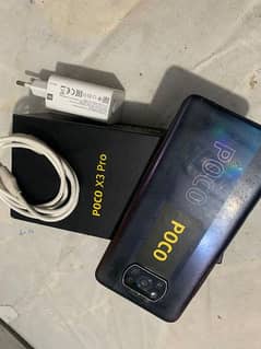 poco x3 pro 8/256 with full box charger PTA dual sim snapdragon 865+ 0