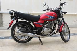 Suzuki GS 150 ( Model 2016 Red Color Euro 2 ) 1st Owner