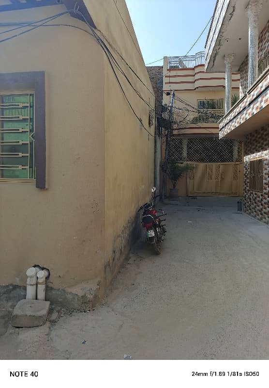 Single Storey House For Sale In Niazi Town Near Shalley Valley Range Road Rwp 1