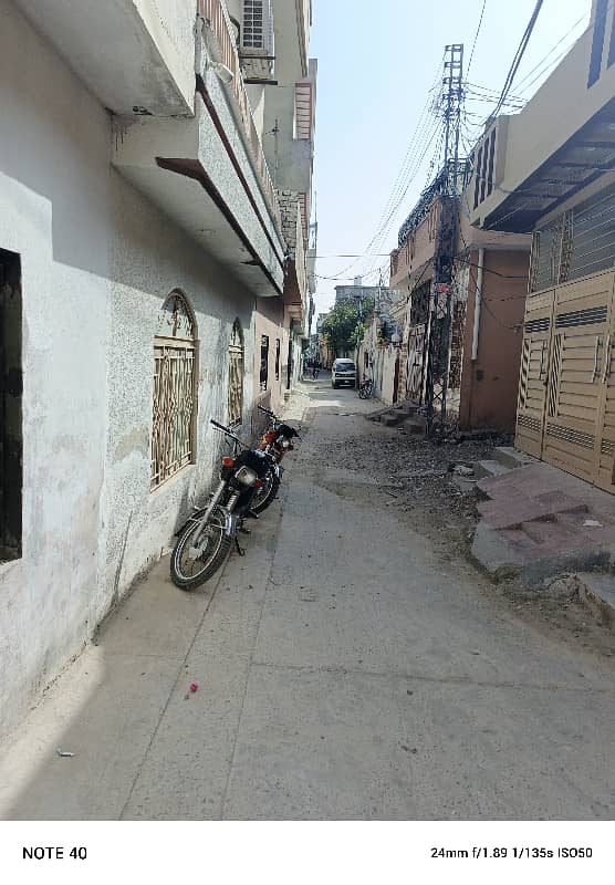 Single Storey House For Sale In Niazi Town Near Shalley Valley Range Road Rwp 2