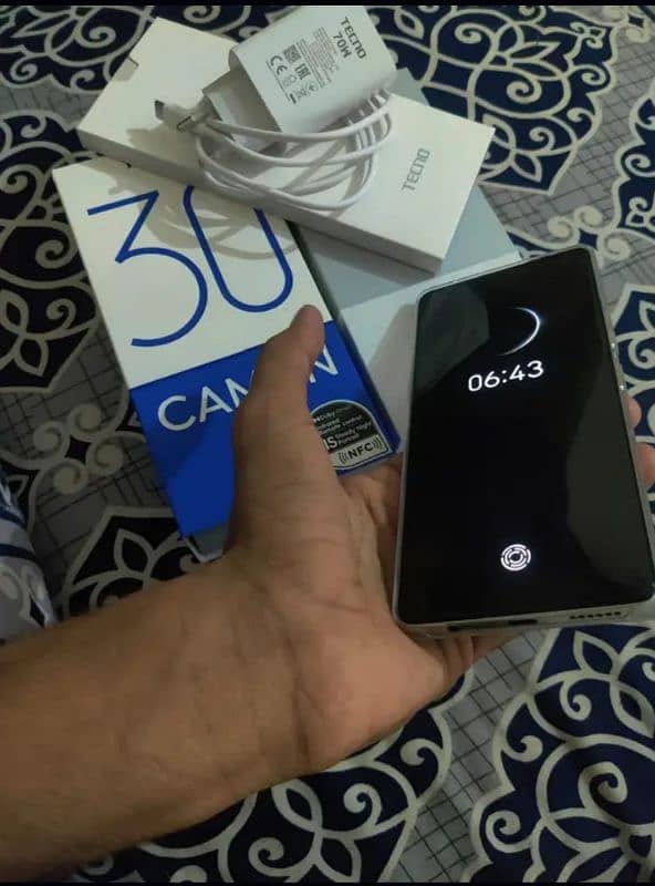 Tecno Camon 30 12/256gb 10/10 condition complete box 0