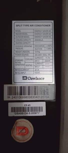 Dawlance 2 Ton A. C non-inverter 1