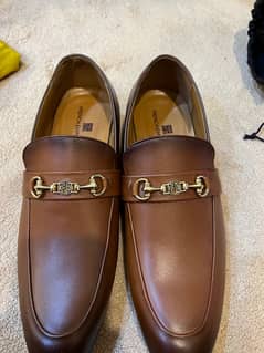 French Emporio Brown Formal Mocassins Shoes