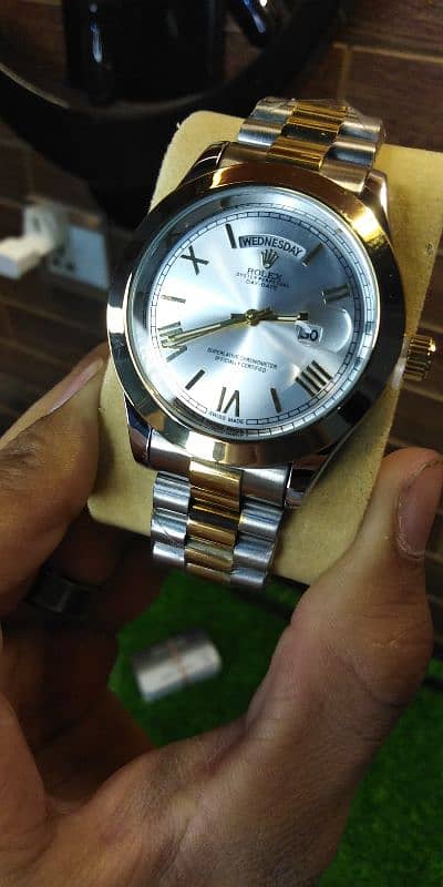 Rolex watch two tone 1