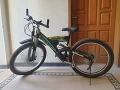 dual suspension mountain Cycle 26 size