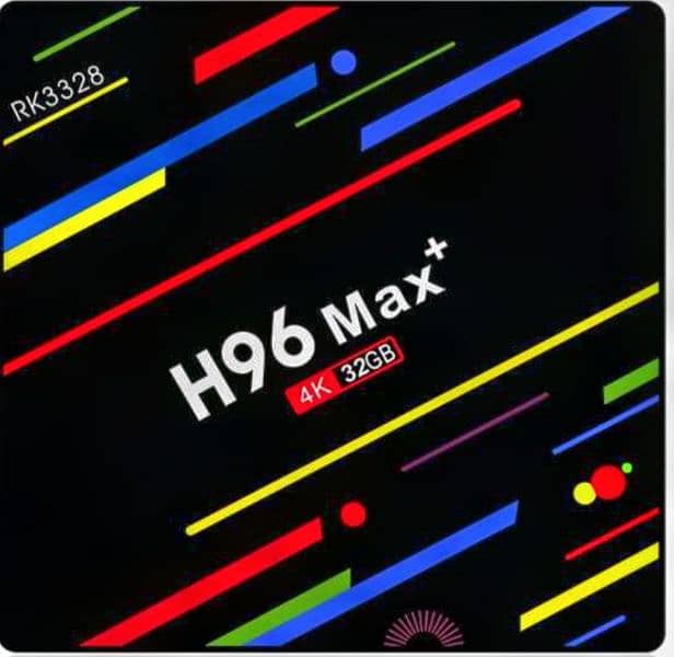 H96 Max 4k ultra RAM 4GB ROM 32GB good condition 0