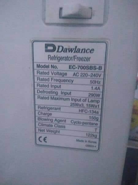 Dawlance fridge 2