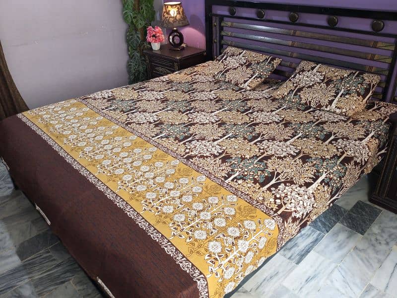 22 New Designs of King Size Double Bedsheets 6