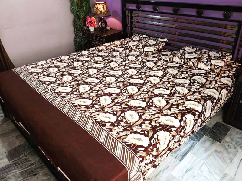 22 New Designs of King Size Double Bedsheets 8