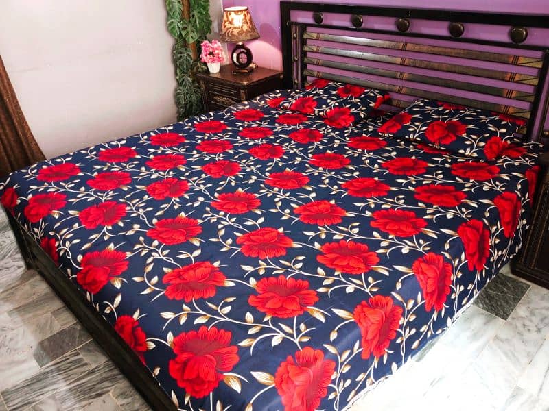 22 New Designs of King Size Double Bedsheets 9