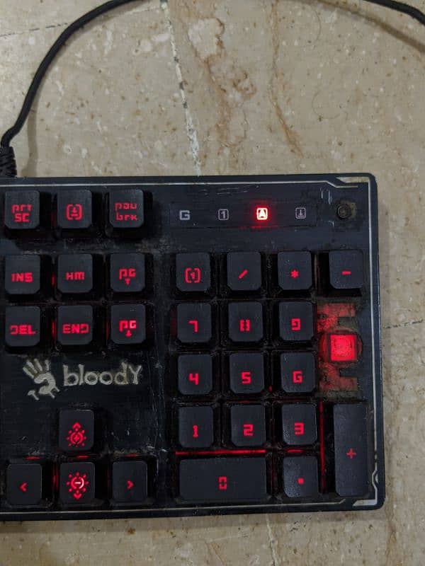 Bloody Semi-Mechanical Gaming Keyboard 4