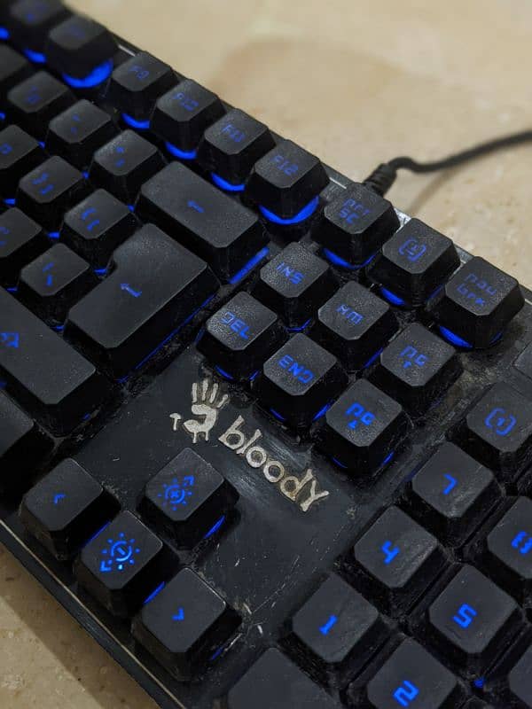 Bloody Semi-Mechanical Gaming Keyboard 5