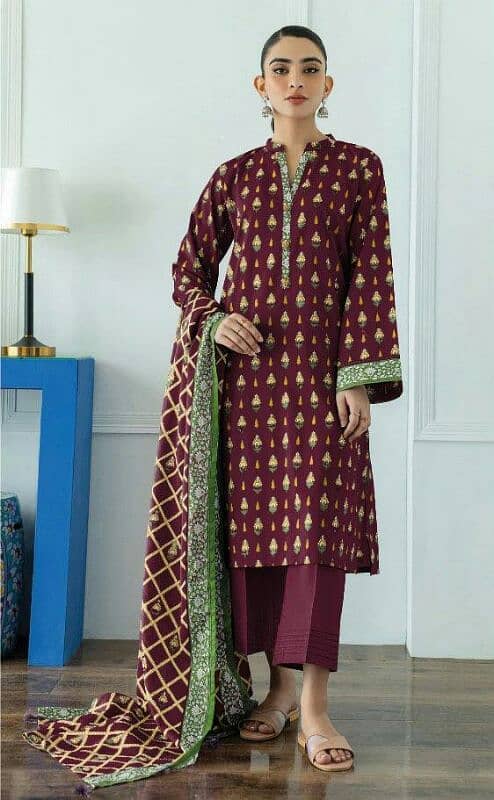 ladies dress/3 pc suit/casual/formal/stylish board/khaddar/dhanak 3