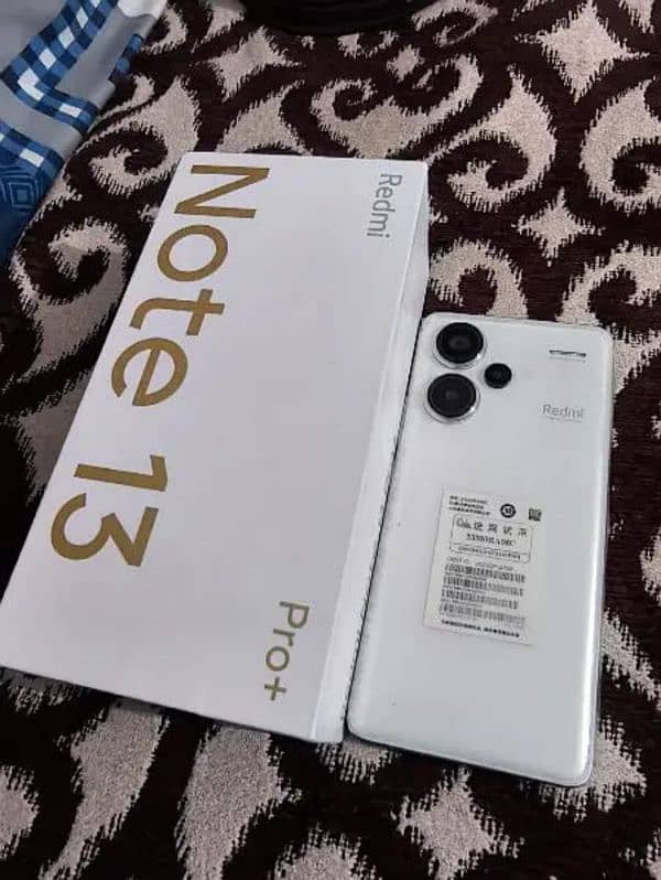 Redmi Note 13Pro Plus 16/512 GB My Whtsp 03246192689 0