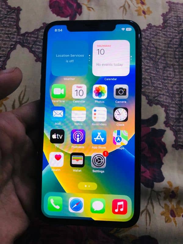 iPhone x 256gb PTA Approved 1