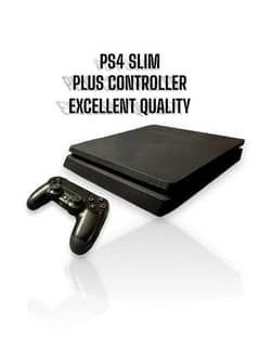 PS4 - SLIM plus one controller | excellent condition |